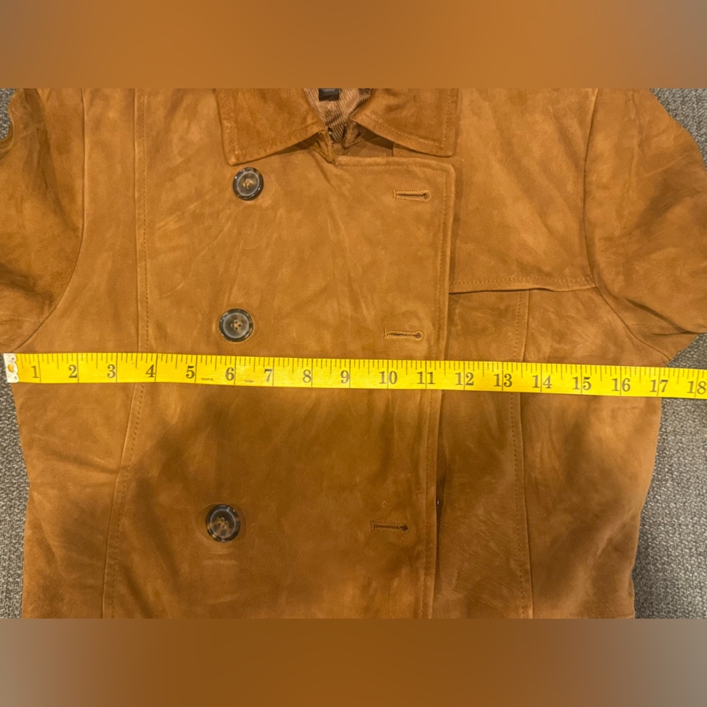 Banana Republic Timeless Suede Trench Coat - Picture 8 of 8